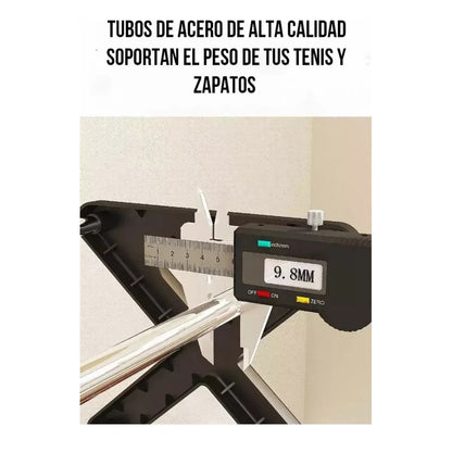Zapatero Organizador De 5 Niveles – Estante Multiusos Compacto Y Resistente Casa Prática